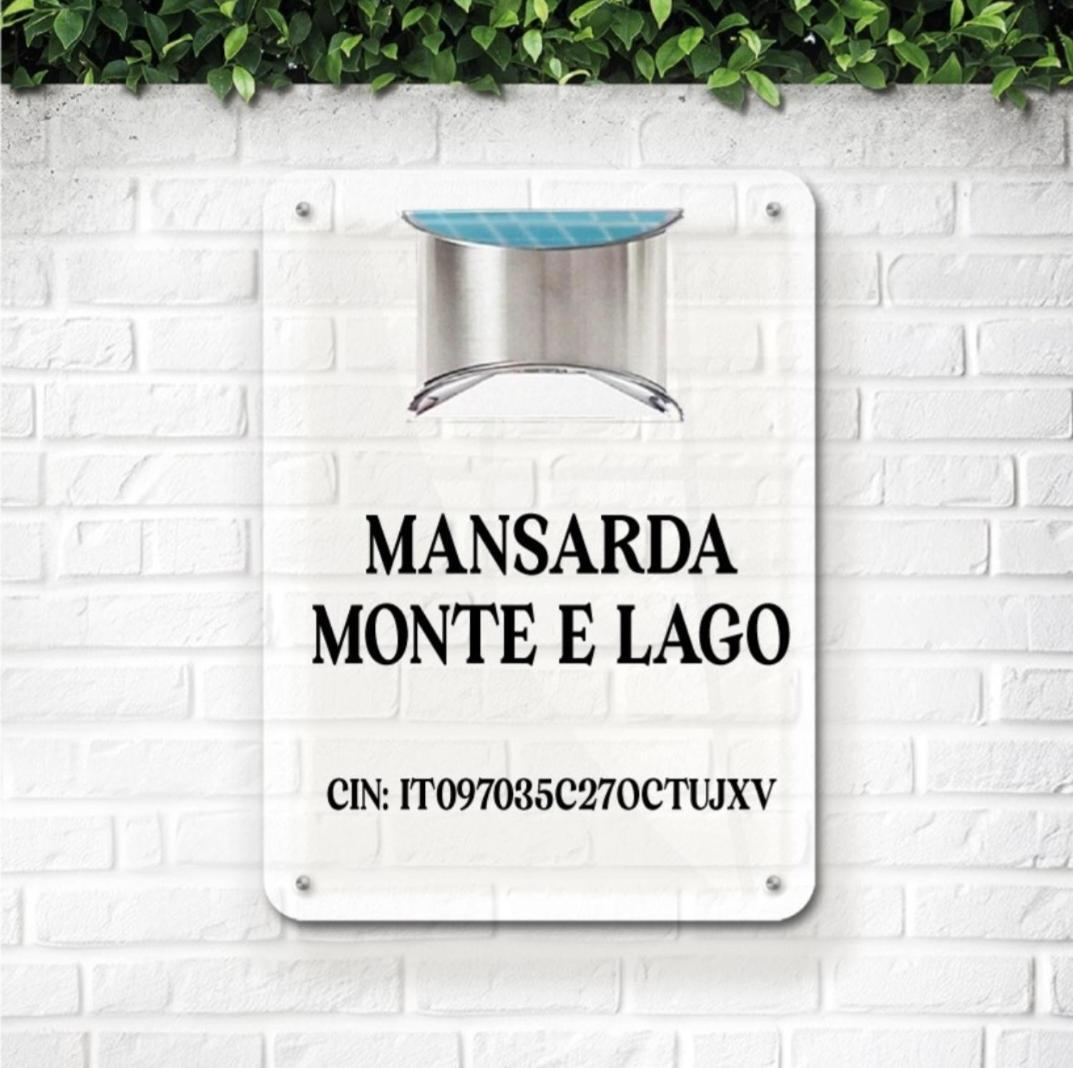 Mansarda Fra Monte E Lago Esino Lario Eksteriør bilde